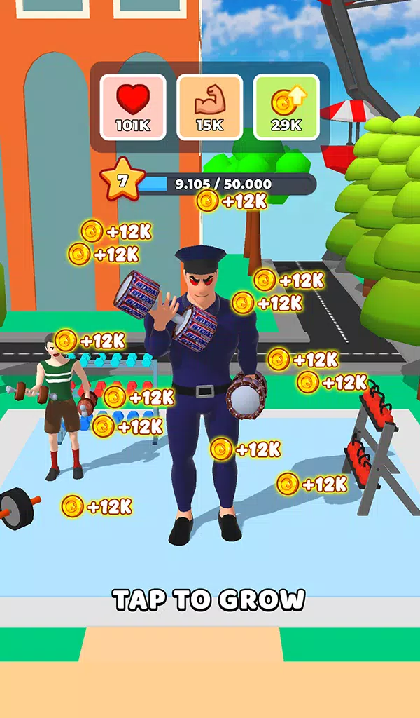 Gym Idle Clicker: Fitness Hero স্ক্রিনশট 1