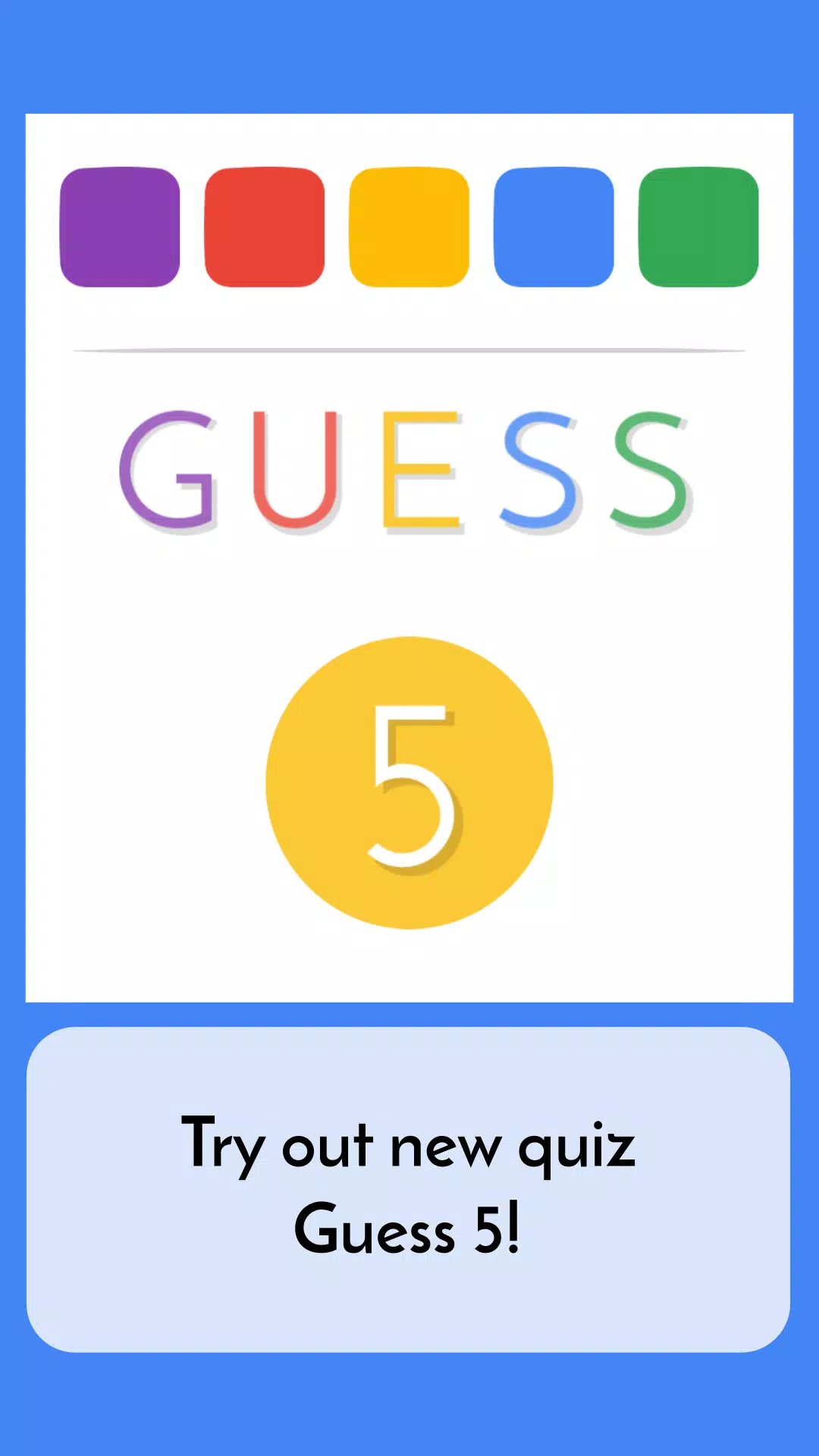 Guess 5應用截圖第4張