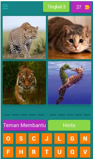 Tebak-tebakan Gambar Hewan Capture d’écran 4