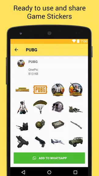 Game Stickers for Whatsapp Скриншот 4