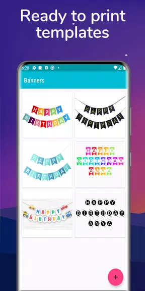 Party Banner Bunting Maker Screenshot 3