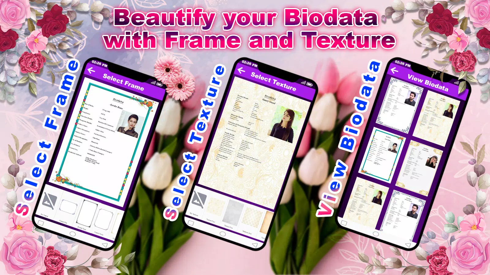 Marriage Biodata Maker Captura de pantalla 3