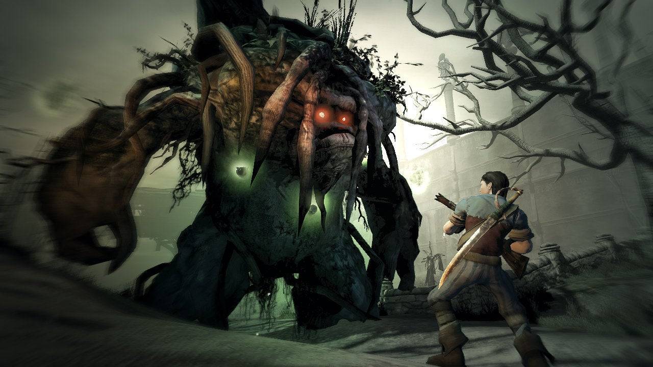 Pertempuran Fable 2 adalah mudah, tetapi reka bentuk musuhnya adalah penafsiran semula fantasi yang cantik. | Kredit Imej: Lionhead Studios / Xbox