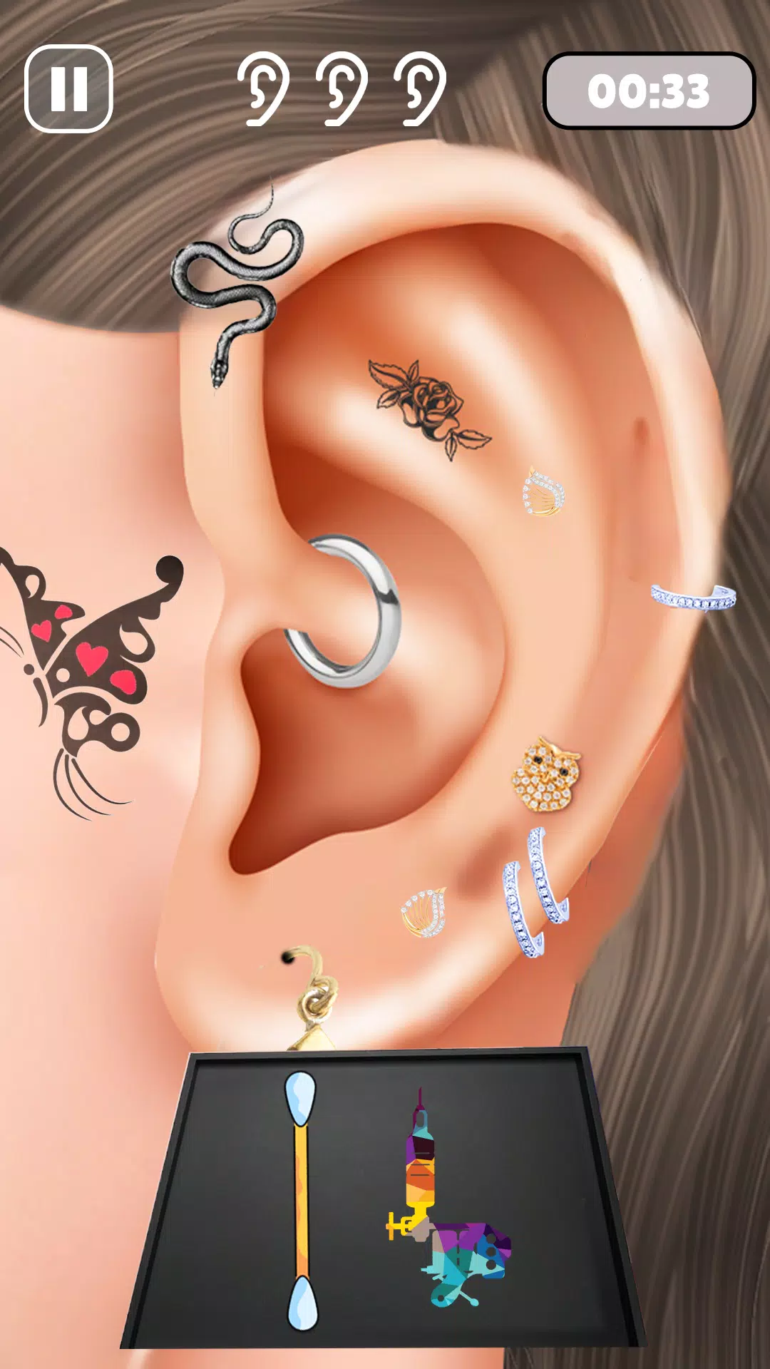 Ear Salon ASMR Doctor Game 스크린샷 3