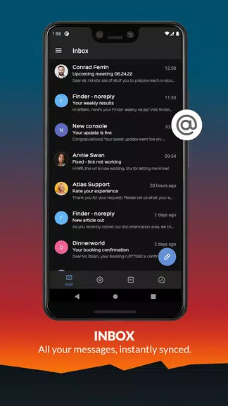 Carbonio Mail ဖန်သားပြင်ဓာတ်ပုံ 1