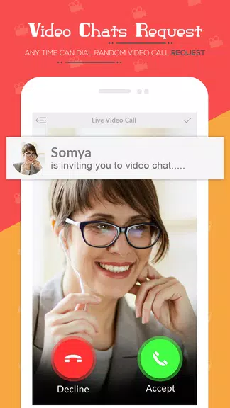 Live Video Chat - Random Video Call with Girls ภาพหน้าจอ 4