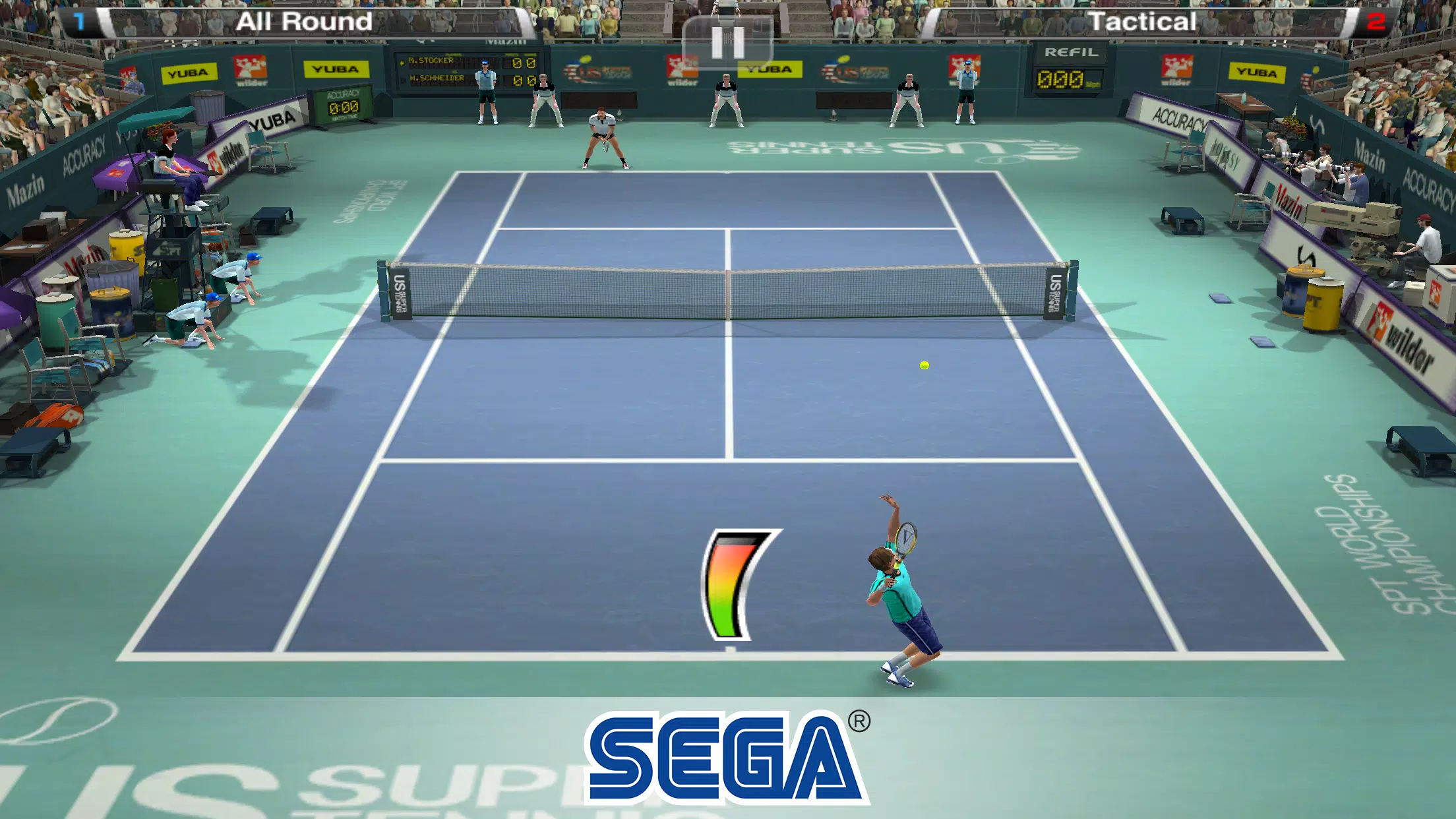 Virtua Tennis Challenge Captura de pantalla 2