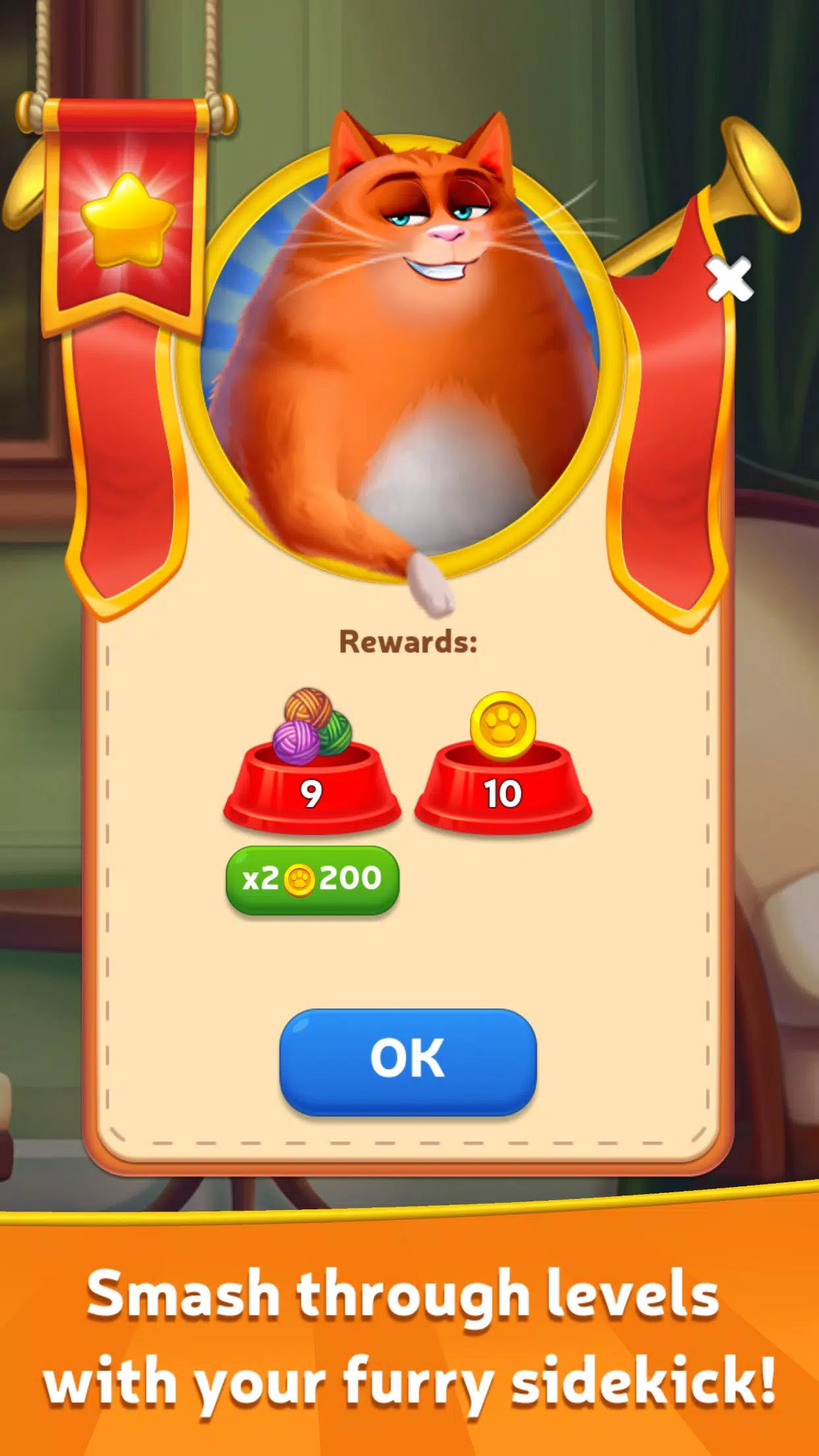 Kitty Scramble: Word Game Screenshot 2