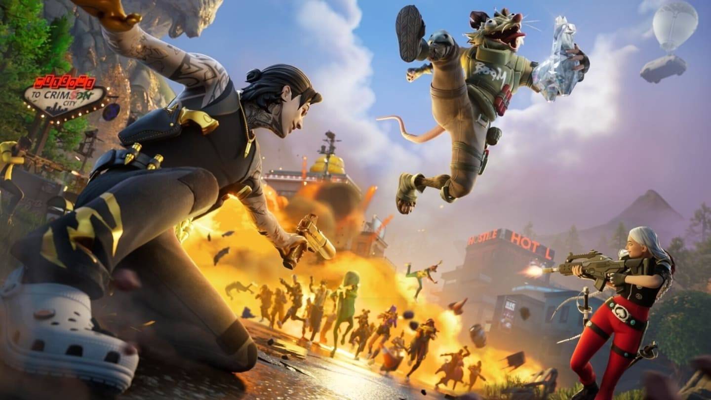 Fortnite reintroduz o modo de fuga, adiciona crocs