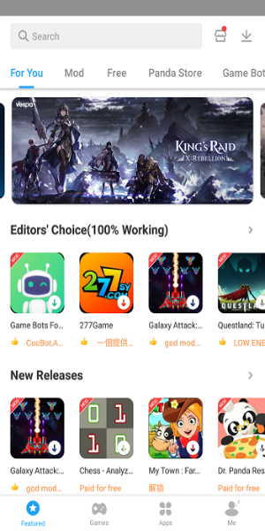 Panda Helper Mod Ekran Görüntüsü 1