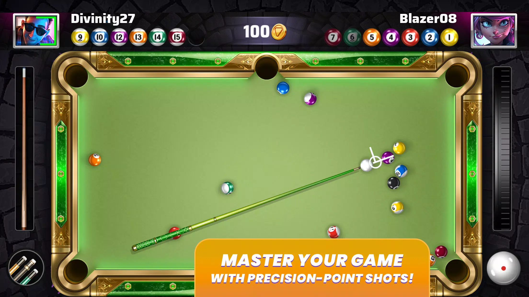 Pool Masters Captura de pantalla 1
