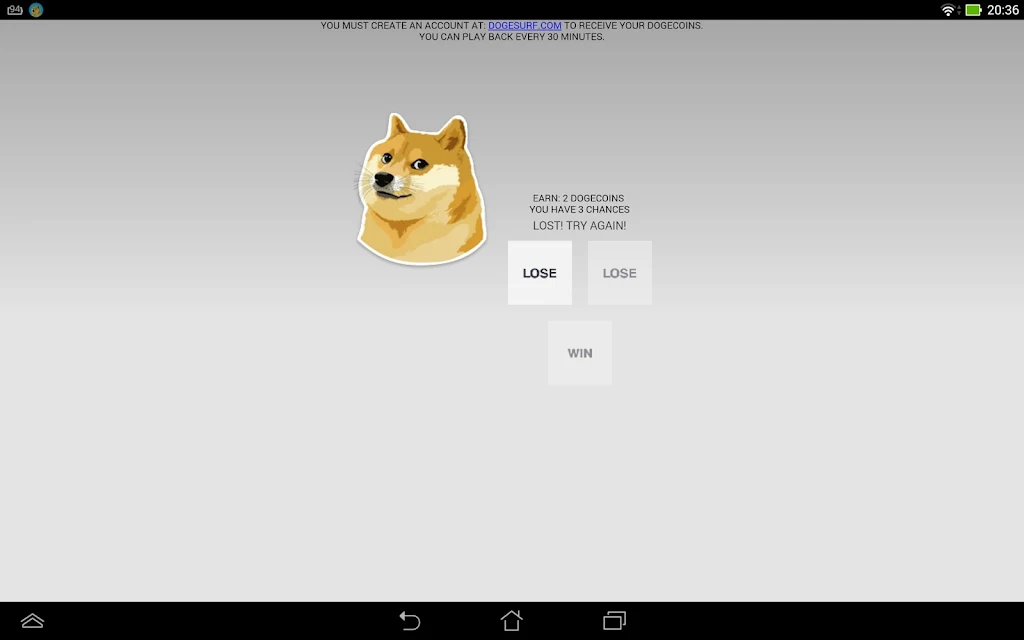 ScratchDogecoin スクリーンショット 2