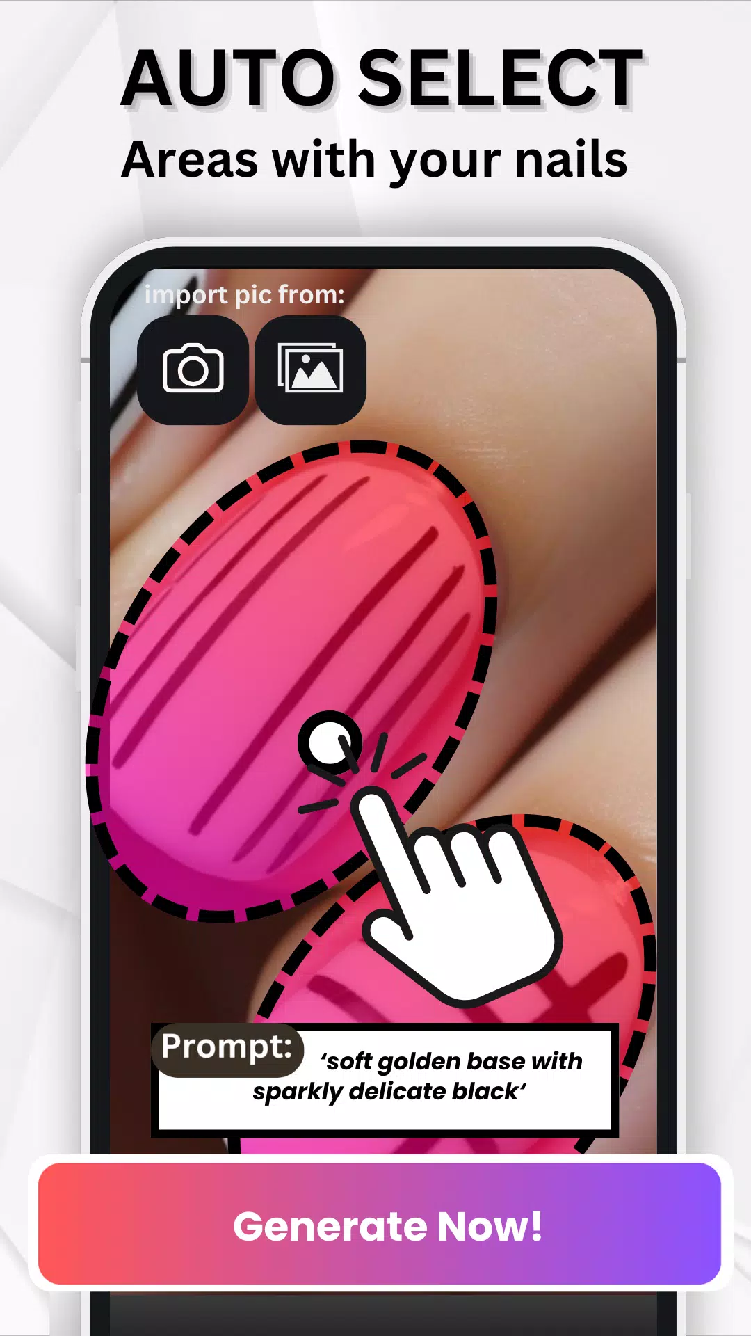 Try Nails-AI Fake Nail Designs スクリーンショット 3