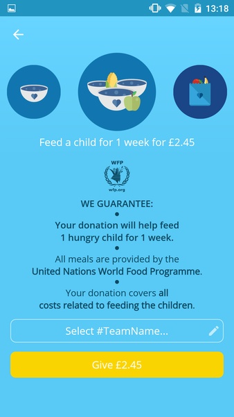 ShareTheMeal應用截圖第1張