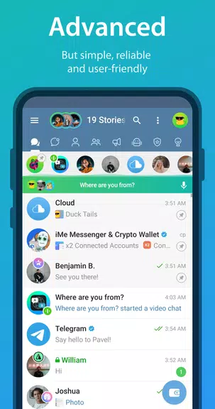 iMe: AI Messenger for Telegram Zrzut ekranu 2