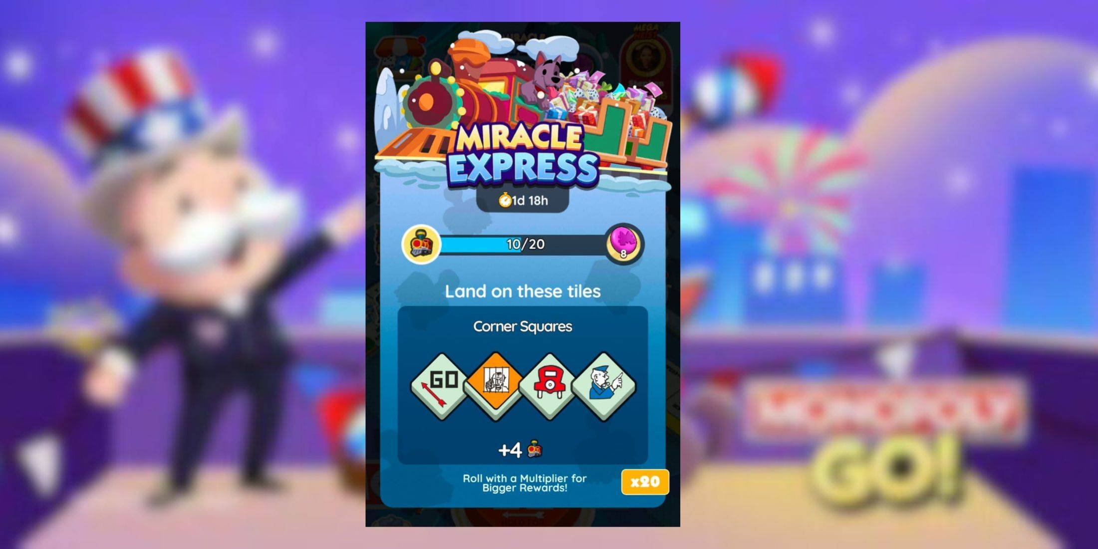 Monopoly Go Revamps Recompensa Sistema de recompensa com o Milestone Express