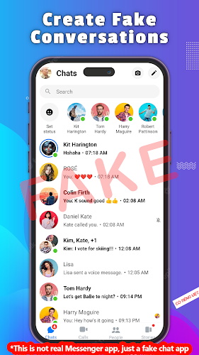 Fake Chat - Prank Message應用截圖第3張