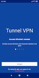 Tunnel VPN - Unlimited VPN Captura de tela 1