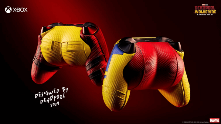 คอนโทรลเลอร์ Xbox ของ Wolverine ของ Wolverine ช่วยให้คุณสามารถสลับปกก้นกับ Deadpool's