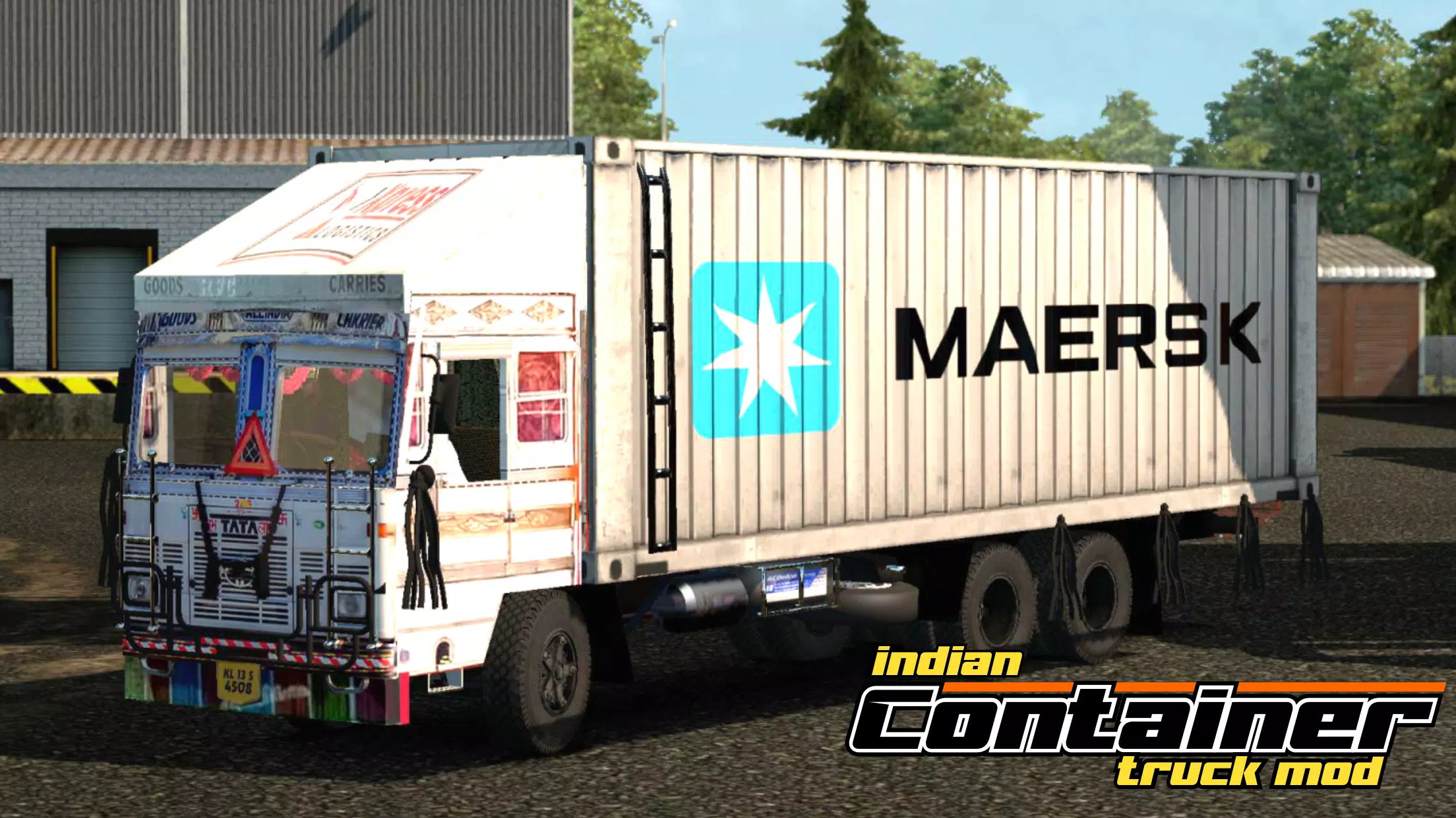 Indian Container Truck Mod 스크린샷 1