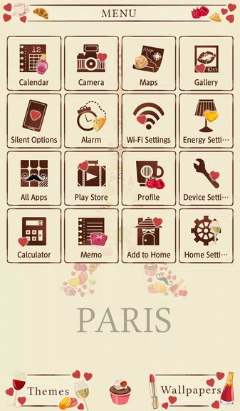 Sweet Paris Theme應用截圖第2張