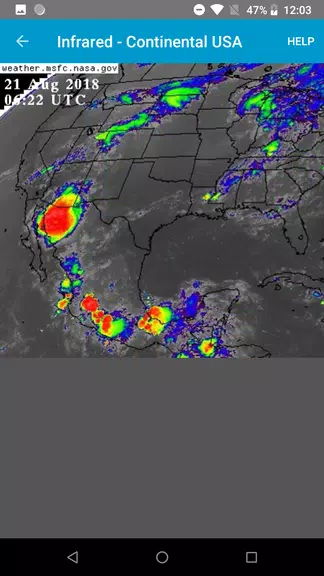 Simple Satellite Weather Loops Captura de tela 3