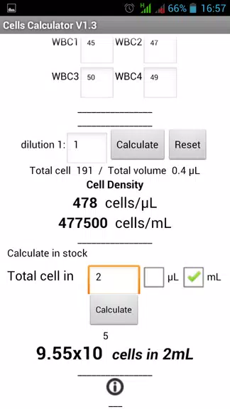 Cells Calculator应用截图第2张
