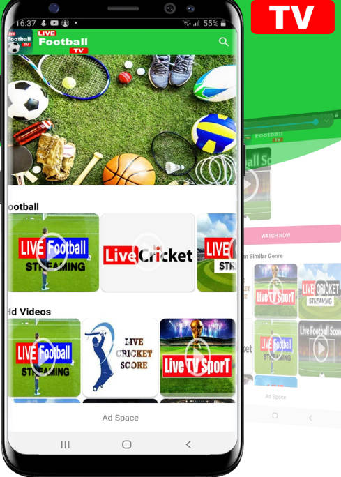 Live Football HD TV 스크린샷 1