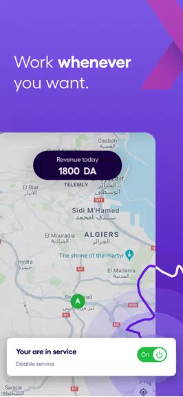 Schermata Yassir Driver : Partner app 1