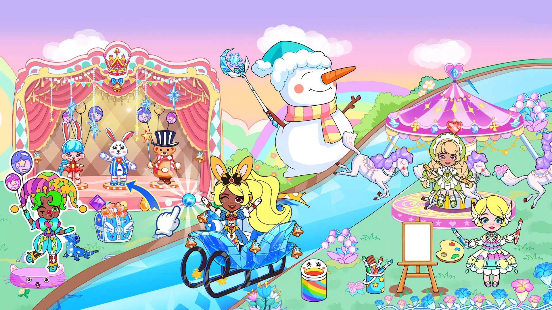 Ice Princess World Castle Life Tangkapan skrin 3