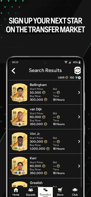 FIFA 23 FUT Companion Tangkapan skrin 2