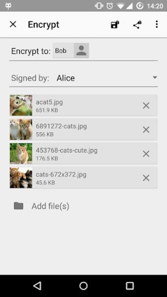 OpenKeychain: Easy PGP Screenshot 3