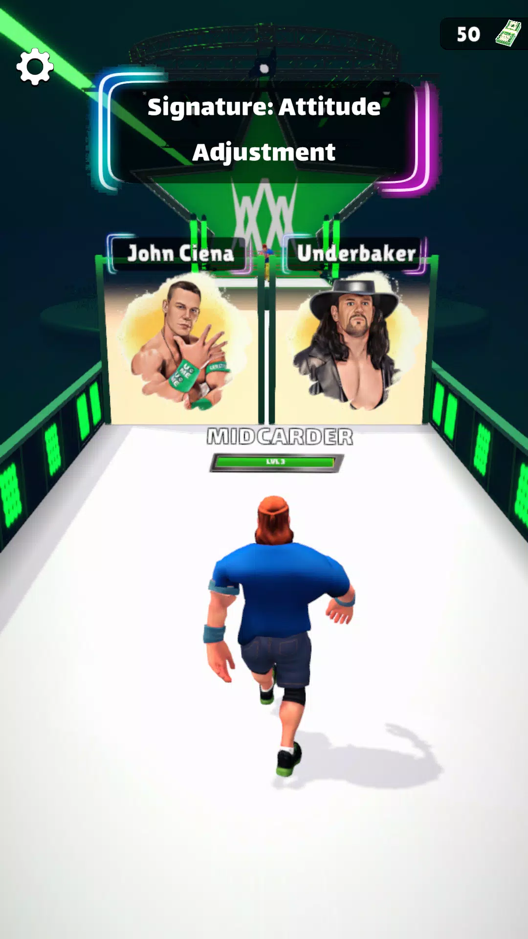 Wrestling Trivia Run Captura de tela 4