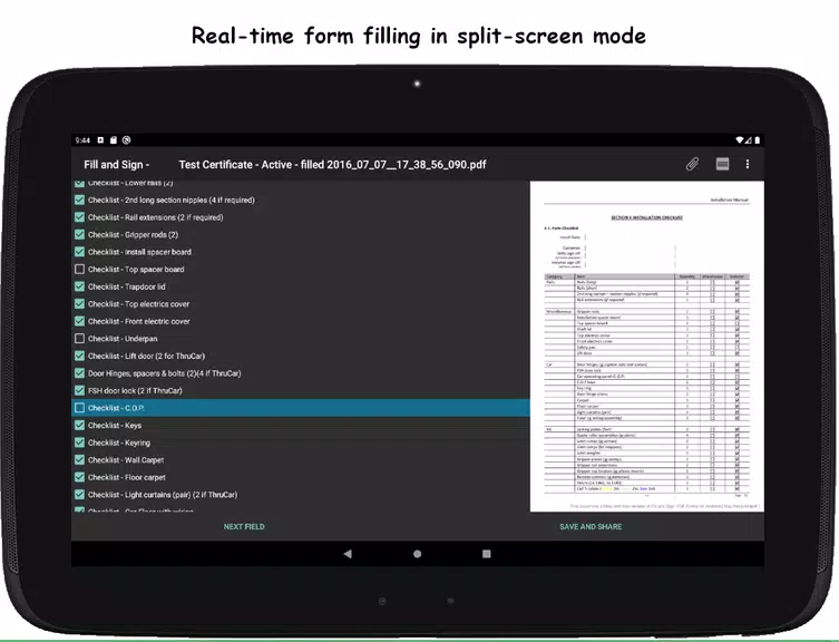Fill and Sign PDF Forms ภาพหน้าจอ 3