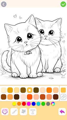Animal coloring pages games স্ক্রিনশট 2