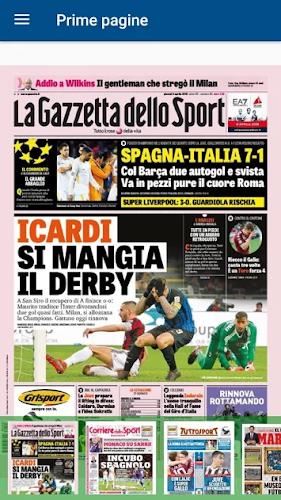 Schermata Prime pagine 2