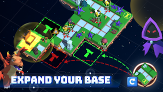 Monster Tiles TD: Tower Wars應用截圖第1張