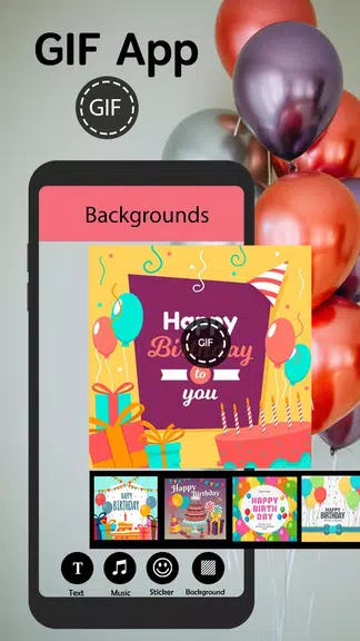 GIF App For Android Texting Скриншот 4