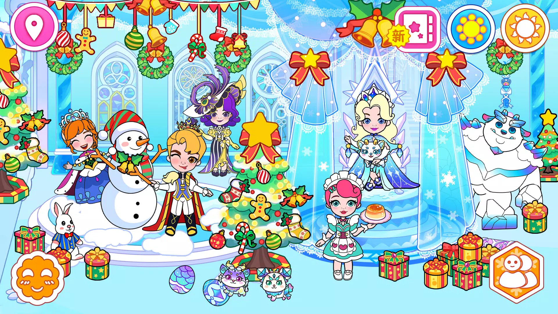 Ice Princess World Castle Life Tangkapan skrin 1