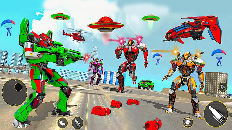 Spaceship Robot Transform Game Screenshot 3