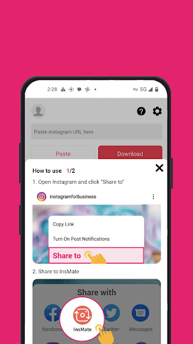 Insmate Downloader:Story saver Ekran Görüntüsü 4