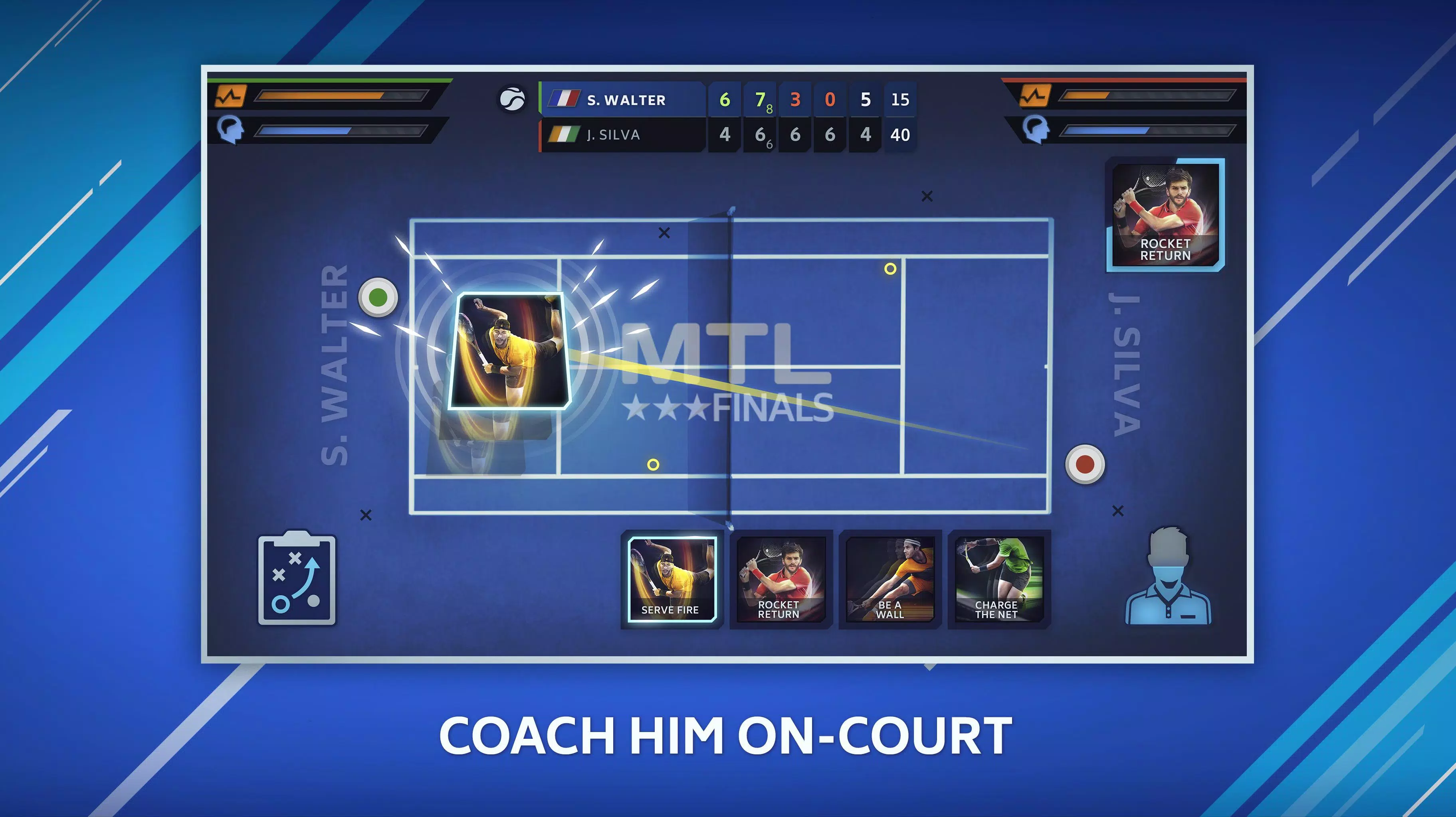 Tennis Manager Mobile Captura de tela 4