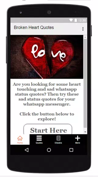 Broken Heart Quotes应用截图第1张