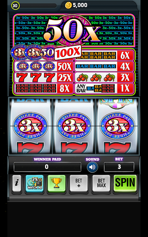 Diamond Triple Slots - Vegas Slots স্ক্রিনশট 4