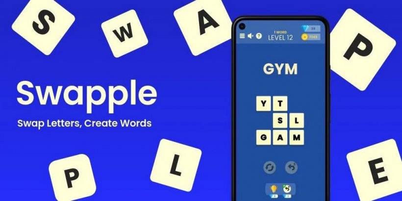 Swapple: Slide Tiles, Form Words in New Logic Puzzler