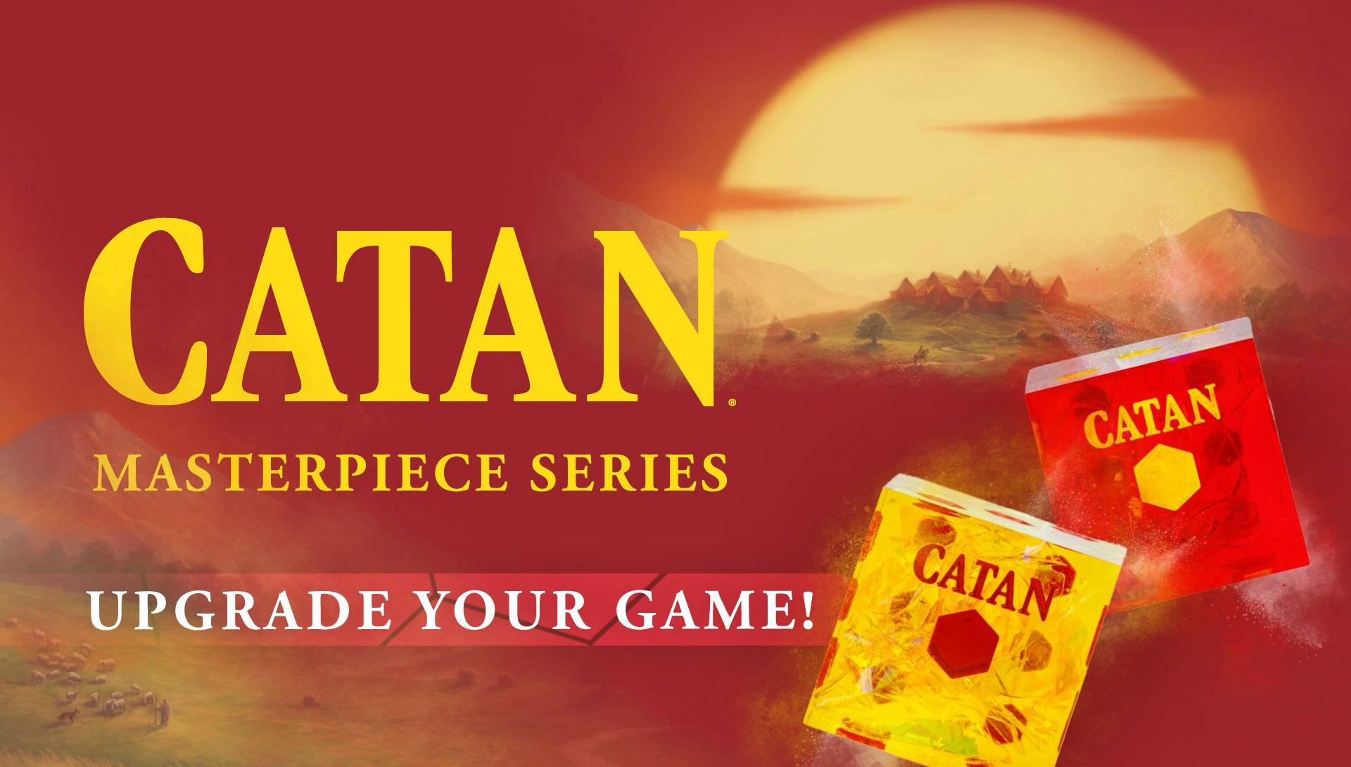 在Kickstarter上支持Catan Masterpiece係列，以升級您的董事會