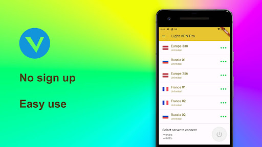 VPN Light - Easy use Ekran Görüntüsü 2