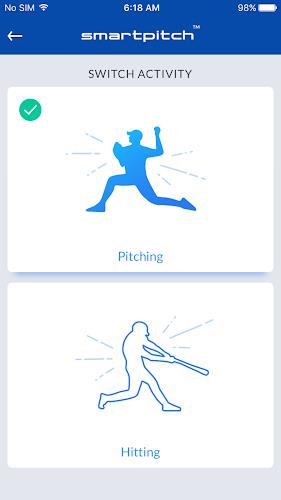 Schermata SmartPitch Speed Gun w Hitting 3