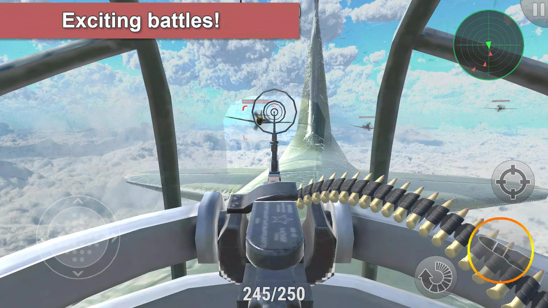 Air Defender: Bomber Simulator 스크린샷 2