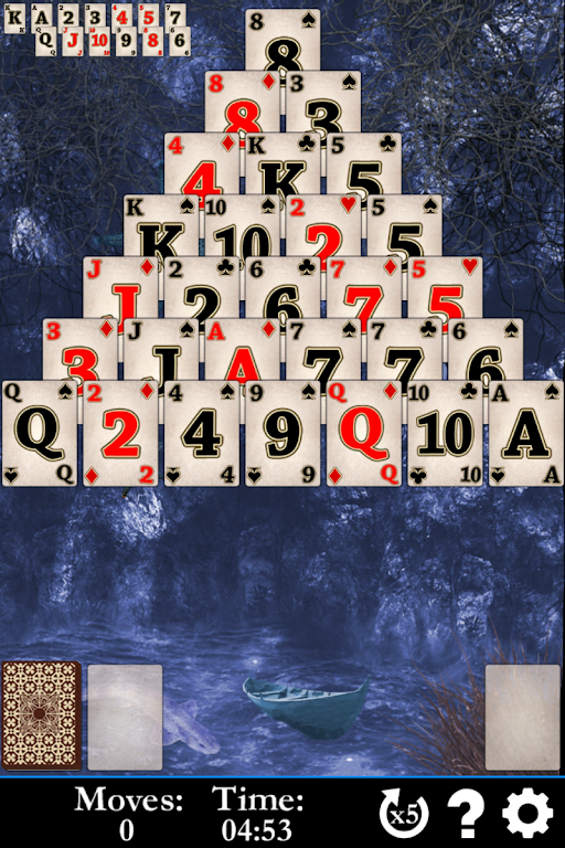 Pyramid Solitaire Water World Captura de pantalla 4